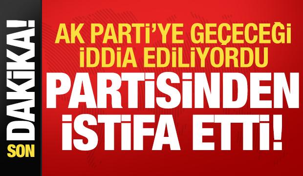 Son dakika haberi: İYİ Parti Milletvekili Mehmet Mustafa Gürban partisinden istifa etti!