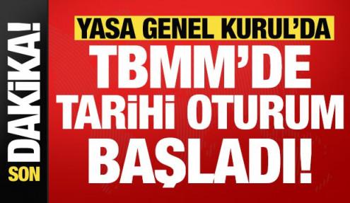 TBMM’de tarihi oturum başladı: Terörsüz Türkiye sürecinde kritik gün!