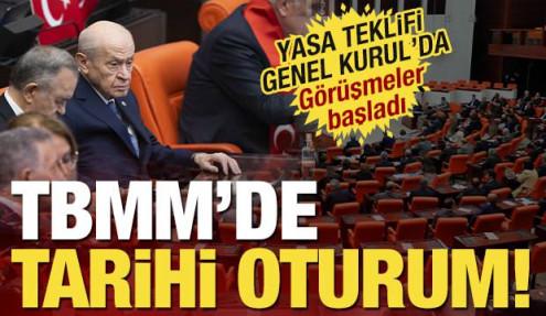 TBMM’de tarihi oturum! Terörsüz Türkiye sürecinde kritik gün!