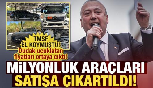 TMSF Özkan Yalım'ın araçlarını satışa çıkarıyor! Değerleri dudak uçuklattı!