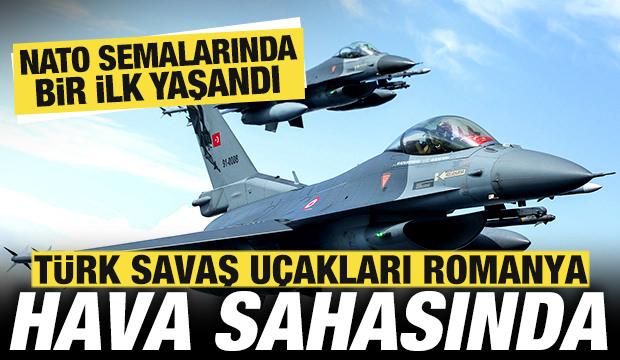 Türk savaş uçakları Romanya hava sahasında! NATO semalarında ilk kez icra edildi