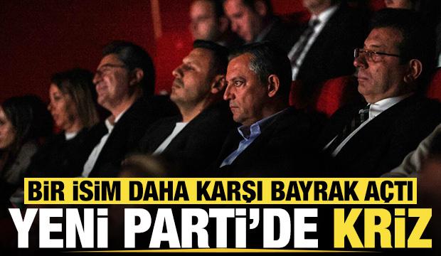 Yeni Parti'de kriz büyüyor: Bir isim daha karşı bayrak açtı