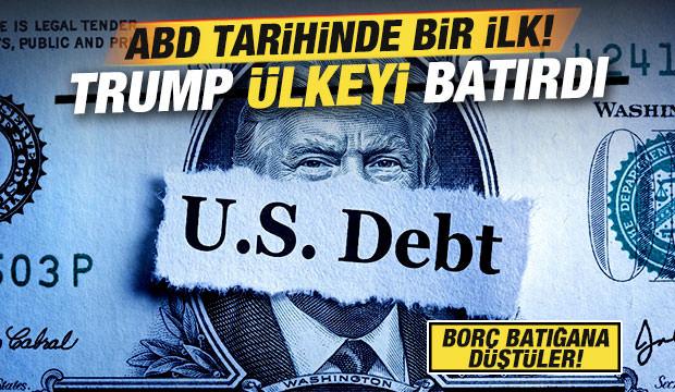 ABD tarihinde bir ilk: Ülkenin borcu 40 trilyon doları geçti!