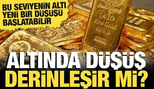 Altın yatırımcısına kritik uyarı: 4.300 doların altına dikkat!