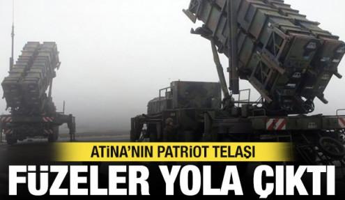 Atina'nın Patriot telaşı: Füzeler sabah saatlerinde yola çıktı