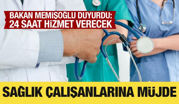 Bakan Memişoğlu'ndan sağlık çalışanlarına kreş müjdesi