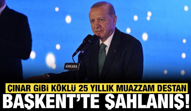 Çınar gibi köklü 25 yıllık muazzam destan: Yüz binler Başkent'te şaha kalktı