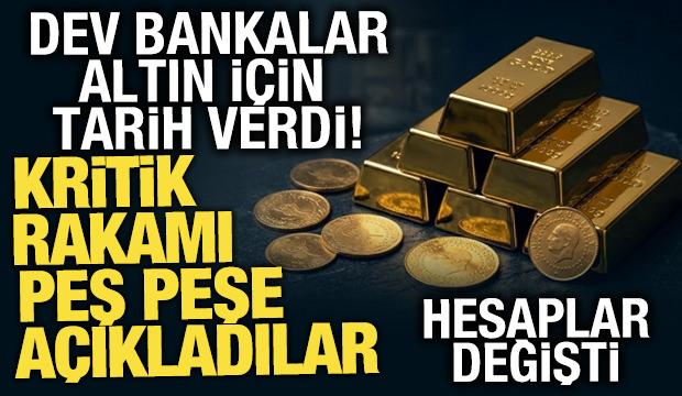 Dünya devlerinden yeni altın tahmini: 2027 yılı için 5 bin 600 dolar masada