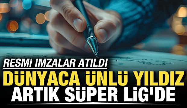D&uuml;nyaca &uuml;nl&uuml; yıldız artık S&uuml;per Lig'de