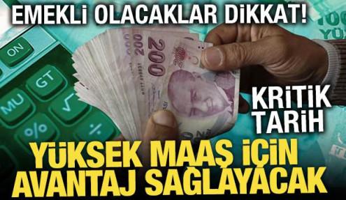 Emekli adayları için kritik tarih: Dilekçeyi 2026'da verenler kazançlı çıkacak