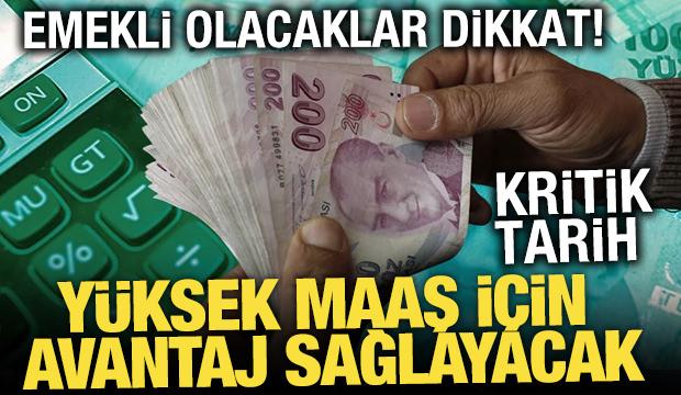 Emekli adayları için kritik tarih: Dilekçeyi 2026'da verenler kazançlı çıkacak