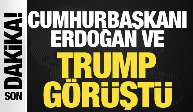 Erdoğan ile Trump telefonda görüştü