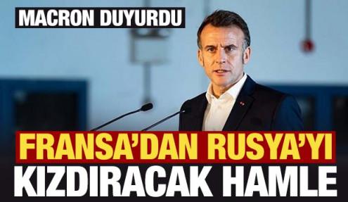 Fransa'dan Rusya'yı kızdıracak hamle: Macron'dan Ukrayna'ya taahhüt