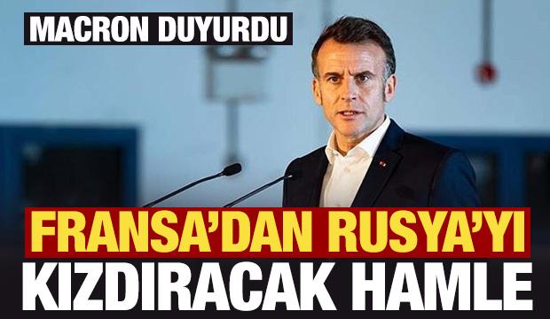 Fransa'dan Rusya'yı kızdıracak hamle: Macron'dan Ukrayna'ya taahhüt
