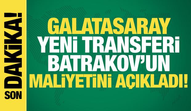 Galatasaray Batrakov'un maliyetini açıkladı!