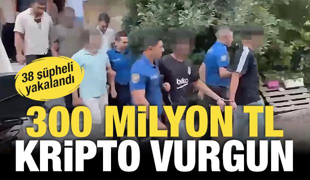 Gasp ve dolandırıcılık çetesine Soma'da büyük operasyon: 300 milyon TL kripto vurgun