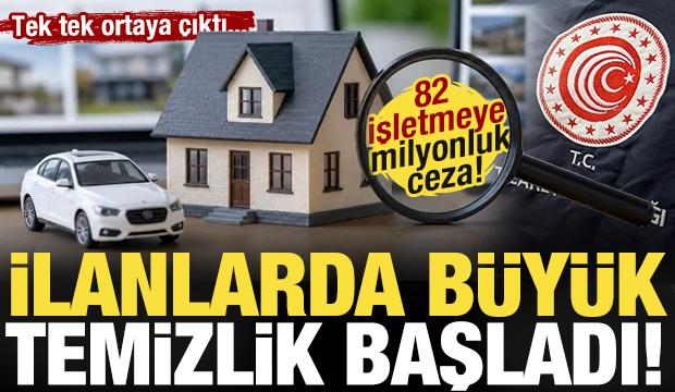 İlanlarda büyük temizlik başladı! 'O dönem' bitti: 82 işletmeye 82 milyon TL ceza!