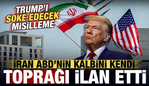 İran, ABD'nin kalbini kendi toprakları ilan etti! Trump'ı çıldırtacak duyuru!