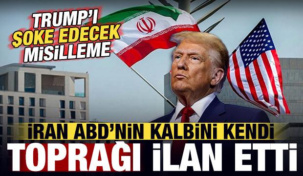 İran, ABD'nin kalbini kendi toprakları ilan etti! Trump'ı çıldırtacak duyuru!
