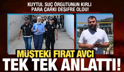 Kuytul suç örgütünün kirli para çarkı deşifre oldu! Avcı’dan dikkat çeken açıklamalar