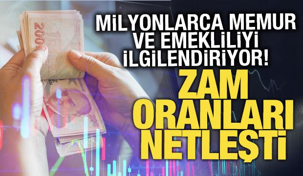 Memur ve emeklinin Ocak 2027 zam oranları netleşiyor