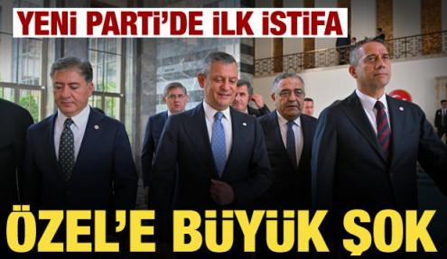 Menderes'ten sonra Özgür Özel'e bir şok daha! Yeni Parti'den ilk istifa geldi