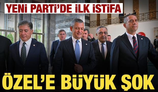 Menderes'ten sonra Özgür Özel'e bir şok daha! Yeni Parti'den ilk istifa geldi