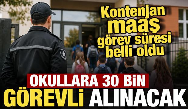 Okullara 30 bin bahçe görevlisi alınacak! İl il kontenjan ve maaş belli oldu