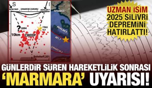 Son günlerdeki hareketlilik sonrası dikkat çeken uyarı: 2025 Silivri depremini hatırlattı!