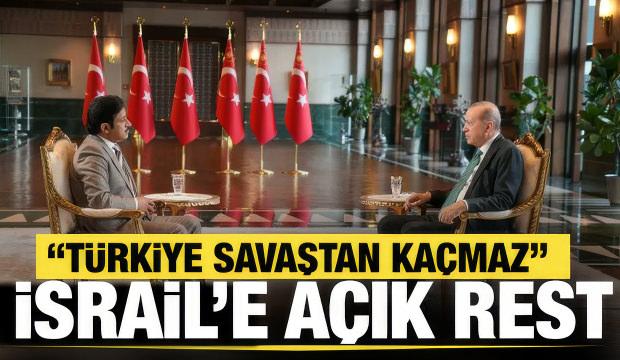 Erdoğan El-Cezire ekranlarında İsrail uyarısında bulundu