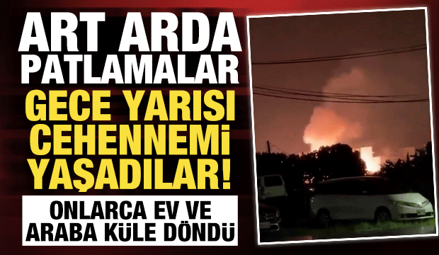 Tayvan'da atık alanında patlama dehşeti: 15 yaralı, ş&uuml;pheli firarda