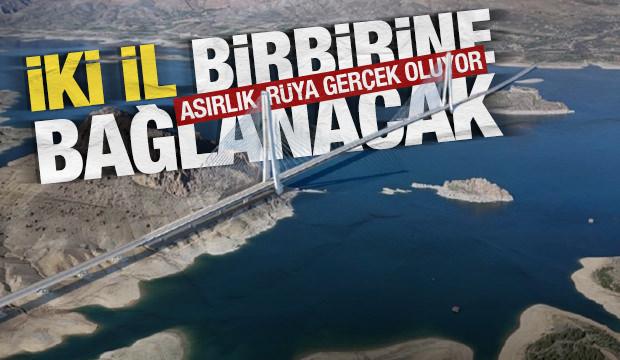 Tunceli ve Elazığ'ı bağlayacak dev proje Pertek Köprüsü için tarih verildi