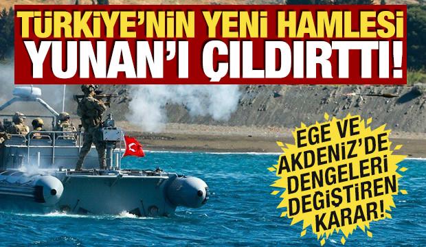 Türkiye'nin yeni hamlesi Yunan'ı çıldırttı! Ege ve Akdeniz'de dengeleri değiştiren karar