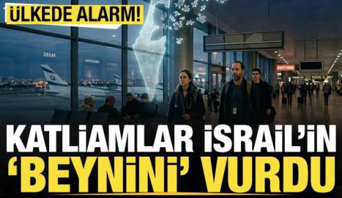 Ülkede alarm: Katliamlar İsrail'in 'beynini' vurdu