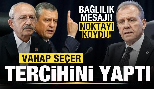 Vahap Seçer tercihini yaptı! CHP mi, Yeni Parti mi? Noktayı koydu