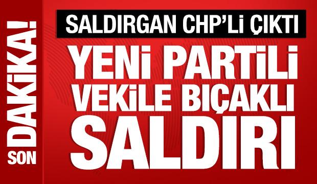Yeni Parti Gaziantep Milletvekili Melih Meriç'e bıçaklı saldırı: Saldırgan CHP'li çıktı