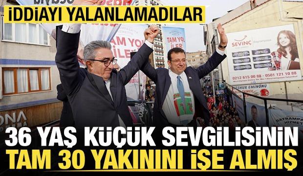 36 yaş küçük sevgilisinin 30 yakınını işe almış: İddiayı yalanlamadılar