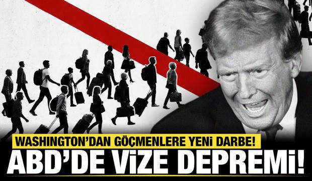 ABD’de vize depremi: 200 bin kişinin vizesi iptal edilecek