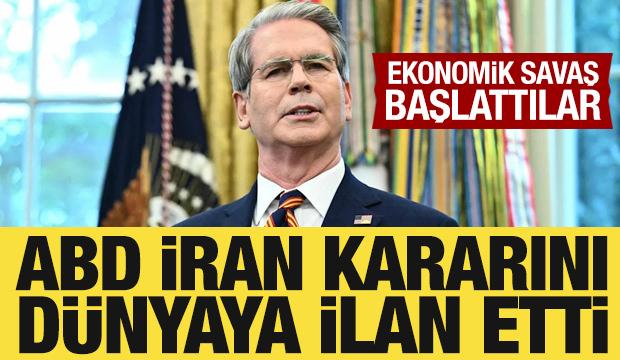 ABD'den İran'a karşı &ccedil;ok ağır yaptırım kararı: Tek tek a&ccedil;ıklandı