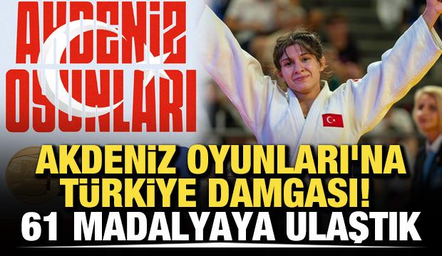 Akdeniz Oyunları'na T&uuml;rkiye damgası! 61 madalyaya ulaştık