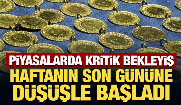 Altın haftanın son gününe düşüşle başladı: İşte gram altın fiyatı