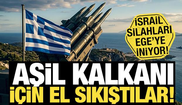 Atina ve Tel Aviv'den dev anlaşma! 'Aşil Kalkanı' için el sıkıştılar