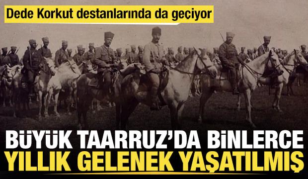 Atının kuyruğunu bağlayan millet