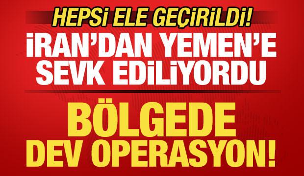 B&ouml;lgede dev operasyon: Kızıldeniz'de ele ge&ccedil;irildi! İran ve Husilere b&uuml;y&uuml;k darbe