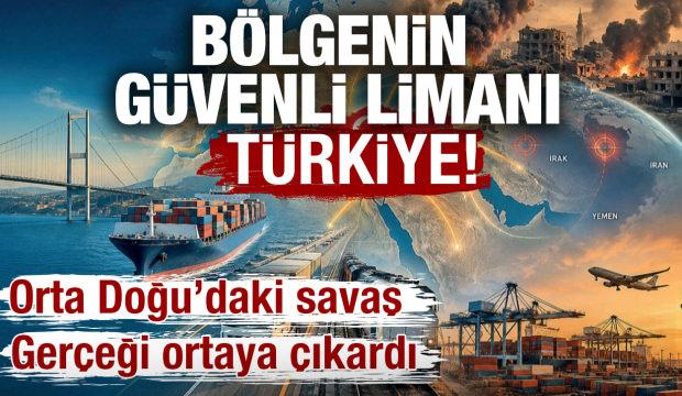 B&ouml;lgenin g&uuml;venli limanı T&uuml;rkiye! Savaş ger&ccedil;eği ortaya &ccedil;ıkardı