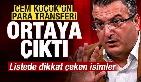 Cem Küçük'ün para trafiği ortaya çıktı! Listede dikkat çeken isimler