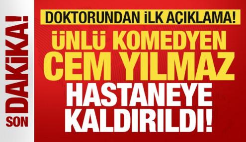 Cem Yılmaz hastaneye kaldırıldı! Bakanlıktan açıklama geldi: Sağlık durumu nasıl?