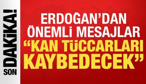 Cumhurbaşkanı Erdoğan'dan Ahlat'ta Terörsüz Türkiye mesajı: 'Kan tüccarları kaybedecek'