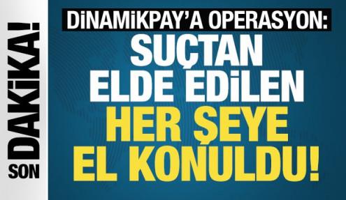 Dinamikpay adlı para kuruluşuna operasyon!