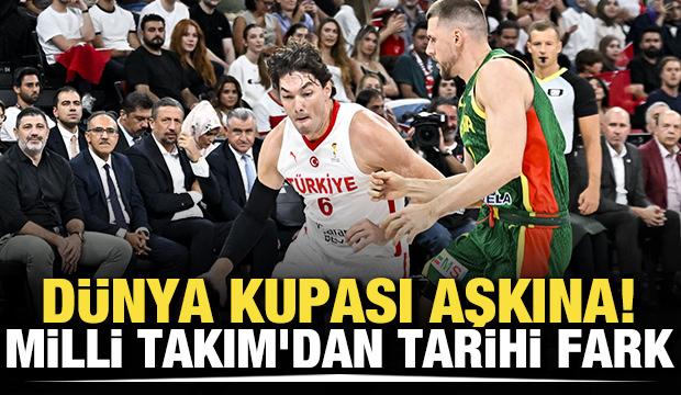 D&uuml;nya Kupası aşkına! Milli Takım'dan tarihi fark